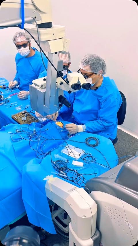 Cirurgia realizada no HOOP